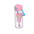 Titiz szívószálas kulacs 400ml - Rózsaszín