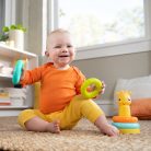 BRIGHT STARTS Játék rakodó torony zsiráf Giraffe Tower™ 6m+