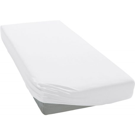 Baby Shop pamut strech lepedő 50x80cm - Fehér 