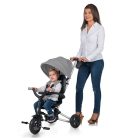 Qplay Nova rubber teljesen összecsukható tricikli - szürke 