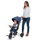 Qplay Nova rubber teljesen összecsukható tricikli - kék