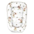 Baby Shop babafészek 55x75 cm - Nyuszi és cica 