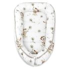 Baby Shop babafészek 55x75 cm - Nyuszi és cica 