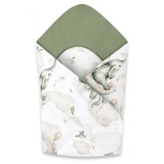 Baby Shop kókuszpólya 75x75cm - szivárványos elefánt 