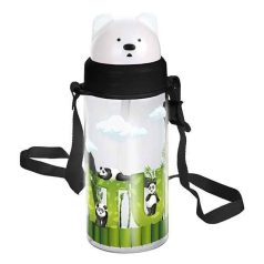 Titiz szívószálas kulacs 400ml - Nature