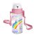 Titiz szívószálas kulacs 400ml - Unicorns Powers