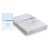 Scamp pamut,gumis lepedő 60x120-70x140 -  kék 