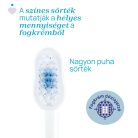 Chicco Fogkefe 3-6 év tejfogakhoz, tapadókorongos - Rózsaszín