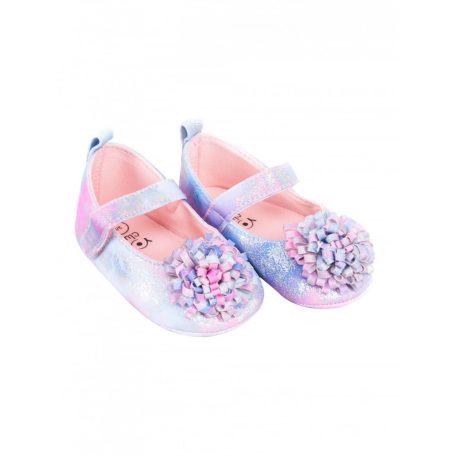 Yo! Bébi Kocsicipő 3-9 hó színes virág