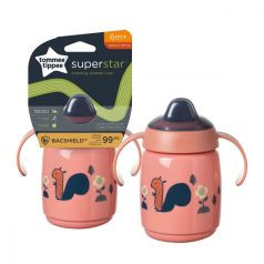   Tommee Tippee Superstar Training Sippee cup itatópohár 300 ml - narancs 