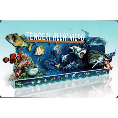 Dioráma - Tengeri állatvilág 
