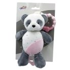Tulilo plüss zenélő játék - rózsaszín panda