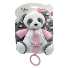 Tulilo plüss zenélő játék - rózsaszín panda