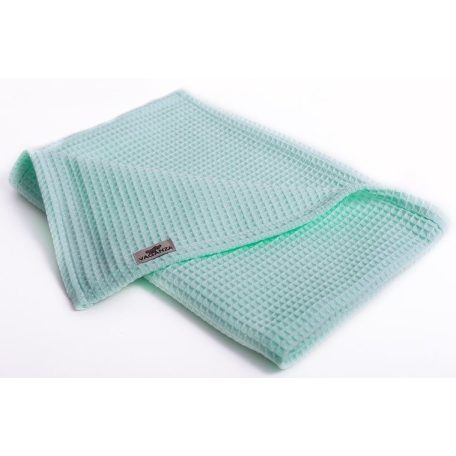 Waffle babatakaró 70x90 cm - Menta