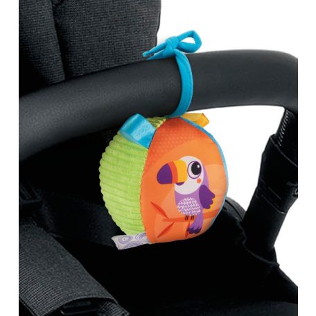 Chicco Soft Ball puha csörgős textil labda 0-18hó