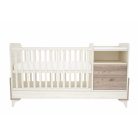 Timba Kloé 2 fiókos kombinált gyermekágy - krém-fűz