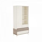 Timba Kloé 1 ajtós 3 fiókos szekrény Krém-Fűz