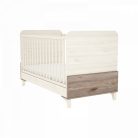 Timba Klóe 70x140-es átalakítható gyermekágy - krém-fűz