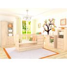 Timba Niki 3 fiókos kombinált gyermekágy - borostyán