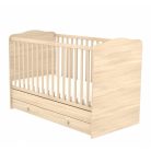 Timba Niki átalakítható ágyneműtartós gyermekágy 70x140cm - Borostyán