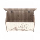 Timba Viki Elefántos játéktároló láda Krém-Fűz