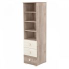 Timba Viki 3 fiókos nyitott szekrény Krém-Fűz
