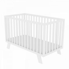 Timba Félix járókává alakítható kiságy - fehér