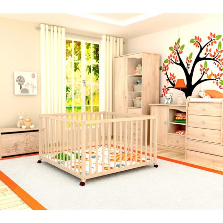 Timba I. 100-as fix fa járóka - borostyán