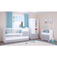 Timba Erik 80-as Pelenkázószekrény
Ezüst-Fehér