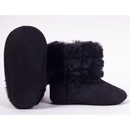 Yo! Babakocsi cipő 6-12 hó - fekete