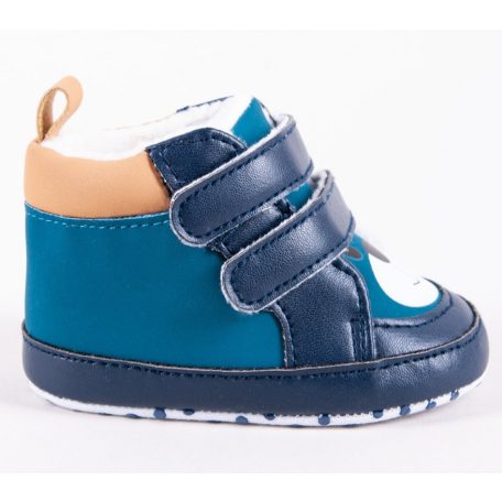 Yo! Babakocsi cipő 0-6 hó kék maci 
