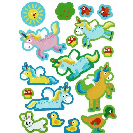 Kedvenceink matricásfüzete - Unikornisok 