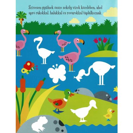 Kedvenceink matricásfüzete - Flamingók 