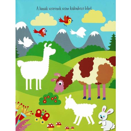 Kedvenceink matricásfüzete - Lámák 