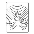 Színezz unikornisokat 