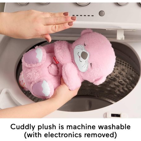 Fisher-Price szunyókáló vidra rózsaszín 