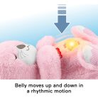 Fisher-Price szunyókáló vidra rózsaszín 