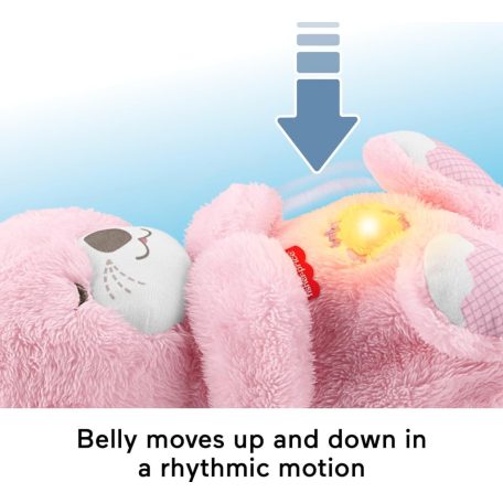 Fisher-Price szunyókáló vidra rózsaszín 