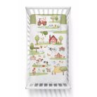 Pamut ágynemű huzat 90*120 cm - Farm szürke 