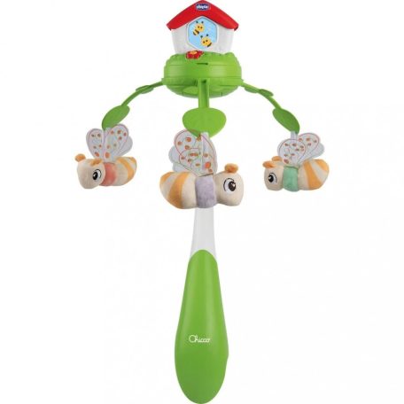 Chicco Bee Hive Cot Mobile zenélő forgó 3in1
kiságyjáték, projektor, éjjeli lámpa 0h + 