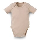 Kenguru Gold Borítéknyakú rövid ujjú pamut kombidressz (50-56) - mogyoró