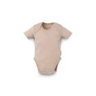 Kenguru Gold Borítéknyakú rövid ujjú pamut kombidressz (56-62) - mogyoró