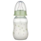 Baby-Nova Anti-Colic cumisüveg szilikon cumival S-es 130 ml - zöld