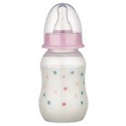 Baby-Nova Anti-Colic cumisüveg szilikon cumival S-es 130 ml - rózsaszín 
