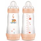 Mam 320 ml  Anti-Colic 4 + cumisüveg - korall oroszlán