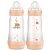 Mam 320 ml  Anti-Colic 4 + cumisüveg - korall oroszlán