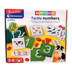   Clementoni Montessori Tapintható számok – fejlesztőjáték