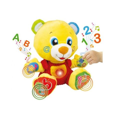 Clementoni Mackó Lackó interaktív plüss maci