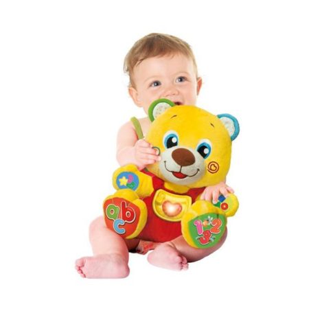 Clementoni Mackó Lackó interaktív plüss maci