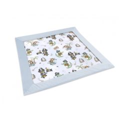 Baby Shop  megkötős pólyatakaró 75x75cm - kék kalózok